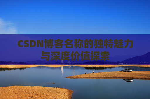 CSDN博客名称的独特魅力与深度价值探索